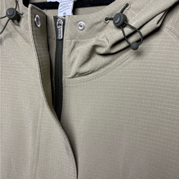 Athleta Boundless Crop Popover Olive Green Size XL - Picture 5 of 9